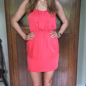 CLOSET CLOSING! City Triangles dress sz S coral